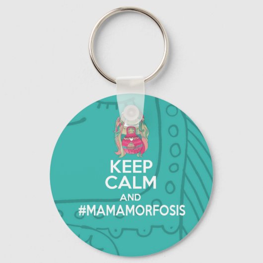 Llavero Keep Calm and Mamamorfosis Sleutelhanger (Voorkant)