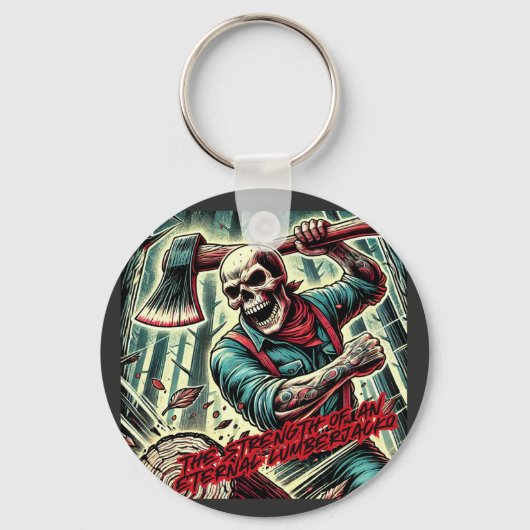 Llavero leñador sleutelhanger (Voorkant)