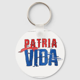 Llavero Patria y vida Sleutelhanger