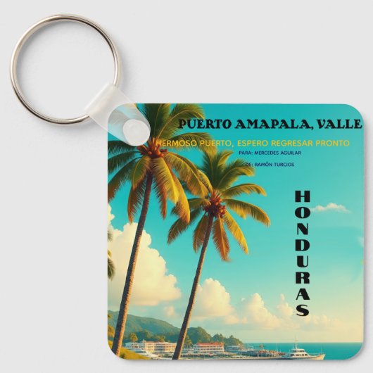 Llavero tipo chapa sleutelhanger (Voorkant)