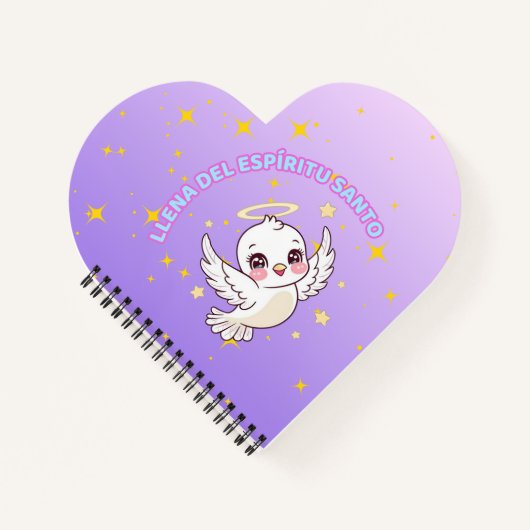 Llena del espíritu Santo  Notitieboek (Voorkant)