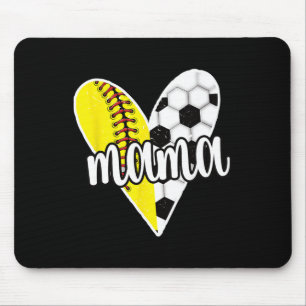 Ller Mama Trots Voetbal Softll Speler Ll Moeder Muismat