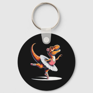 Llerina T-rex Danst  Sleutelhanger