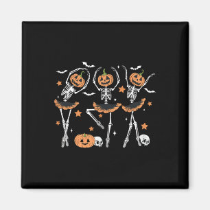 Llet Pumpkin Skeleton Scary Halloween Mannen Vrouw Magneet