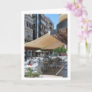 Lliria Plaza Portret, Valencia, Spanje, Español Kaart
