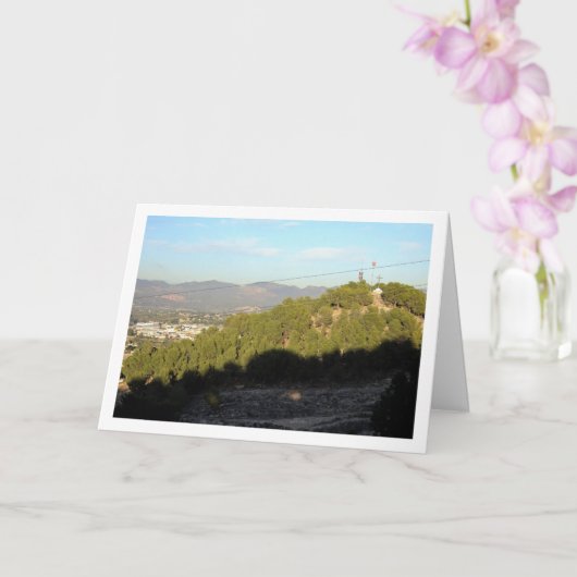 Lliria Town, Valencia, Spanje Kaart (Orchidee)