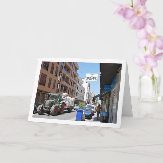 Lliria Town, Valencia, Spanje, Spaans Kaart (Orchidee)