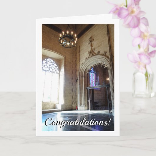 Llotja de la Seda Portret, Valencia Stad, Spanje Kaart (Orchidee)