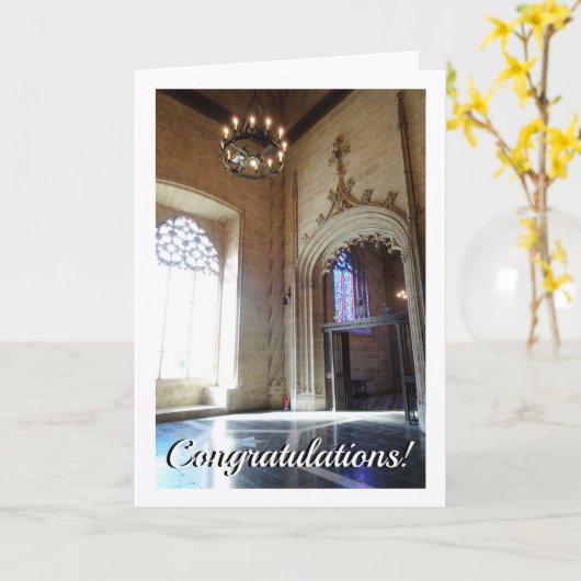 Llotja de la Seda Portret, Valencia Stad, Spanje Kaart (Gele Bloem)