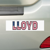 Lloyd Name Vorname USA Aufkleber Sticker Auto (Op auto)