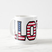 Lloyd Name Vorname USA styled Tasse Kaffeetasse Koffiemok (Voorkant links)