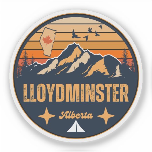 Lloydminster, Alberta Sticker (Voorkant)