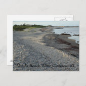 Lloyd's Beach, Little Compton, RI Briefkaart (Voorkant / Achterkant)