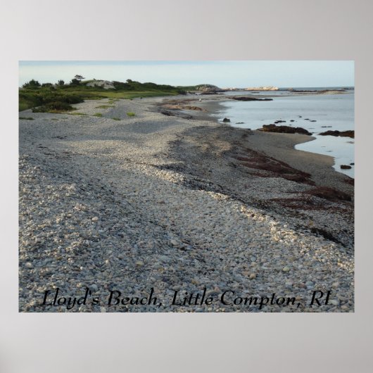 Lloyd's Beach, Little Compton, RI Poster (Voorkant)