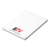 LLTV Note Pad Notitieblok (Gedraaid)