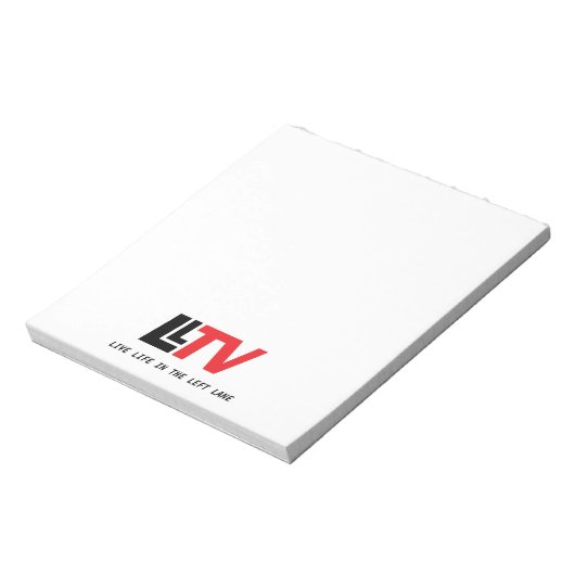 LLTV Note Pad Notitieblok (Gedraaid)