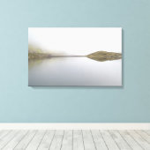 Llyn Llydaw in Snowdonia Canvas Afdruk (Insitu (Houten vloer))