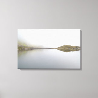 Llyn Llydaw in Snowdonia Canvas Afdruk