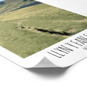 Llyn Y Fan Fach - Poster stijl 2 (Hoek)