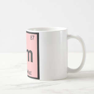 Lm - Scheikunde Periodiek Systeem Symbool voor Mag Koffiemok