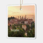 LMD111 BERGAMO sunrise, Lombardije, Italië; Keramisch Ornament (Links)