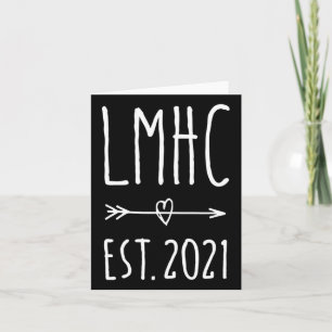 LMHC Licensed Mental Health Counselor 2024 Afgestu Kaart