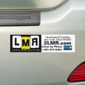 LMR Bumpersticker (Op auto)