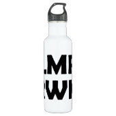 LMR/RWM plastic flesje Waterfles (Voorkant)