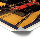 LMS Express en Cunard Liner Poster (Hoek)