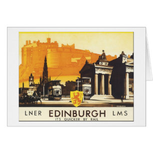 LNER Edinburgh LMS Het is sneller per spoor