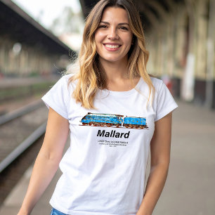 LNER Klasse A4 4468 Mallard - Snelste Stoomlocomot T-shirt