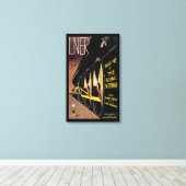 LNER ~ The Flying Scotsman Canvas Afdruk (Insitu (Houten vloer))