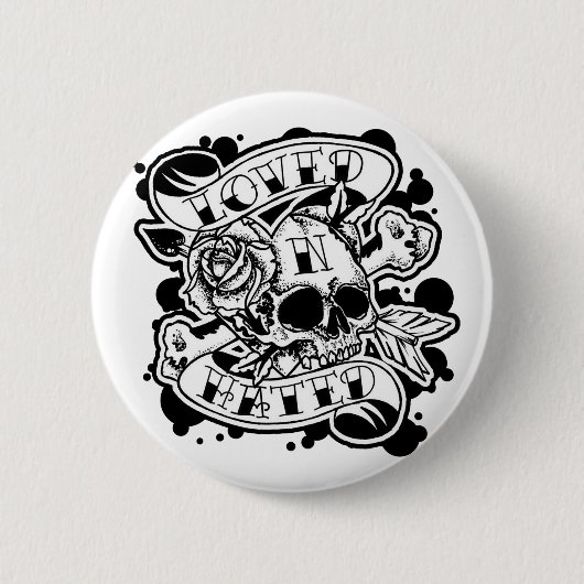 LNH Logo Ronde Button 5,7 Cm (Voorkant)