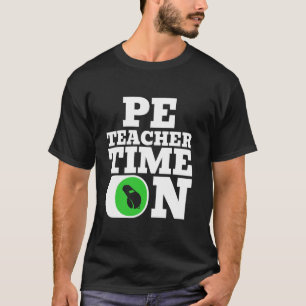 LO-begeleider Lichamelijke Opvoeding Tijd Aan T-shirt