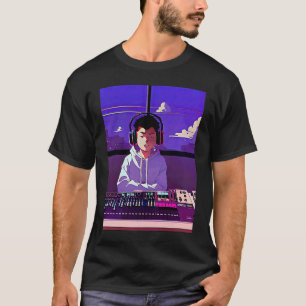 Lo fi hip hop chillhop chill beats aesthetics 115 t-shirt