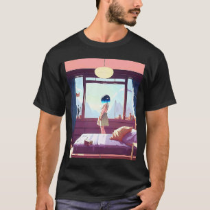 Lo fi hip hop chillhop chill beats aesthetics 161 t-shirt