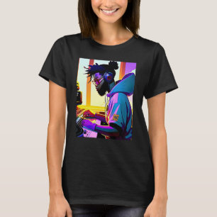 Lo fi hip hop chillhop chill beats aesthetics 9 t-shirt
