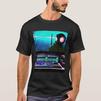 Lo fi hip hop chillhop chill beats esthetiek 9 t-shirt