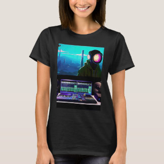Lo fi hip hop chillhop chill beats lofi esthetics t-shirt