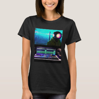 Lo fi hiphop chillhop chill beats esthetiek 9 t-shirt