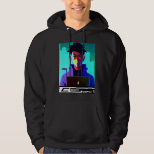 Lo fi hiphop chillhop chill beats jongens esthetie hoodie