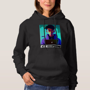 Lo fi hiphop chillhop chill beats jongens esthetie hoodie
