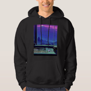 Lo fi hiphop chillhop chill beats studio esthetiek hoodie