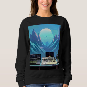 Lo fi hiphop chillhop chill beats studio esthetiek trui