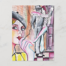 Lo han visto con otra! - Tango Briefkaart