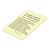 Lo Que Cáncer No Puede Hacer Magnet (Côté Gauche)