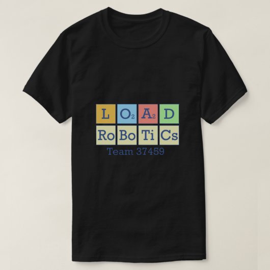 LOAD logo Robotics T-shirt (Design devant)