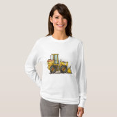 Loader Dames Hoodie T-shirt (Voorkant volledig)