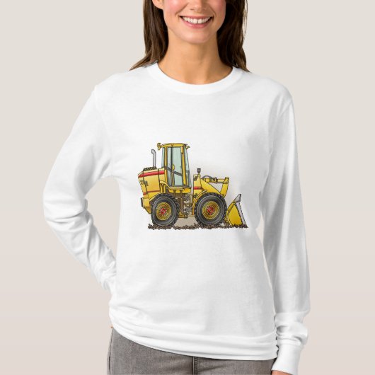 Loader Dames Hoodie T-shirt (Voorkant)