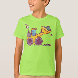 Loader Vehicle Drawing - Geïnspireerd door het Kin T-shirt